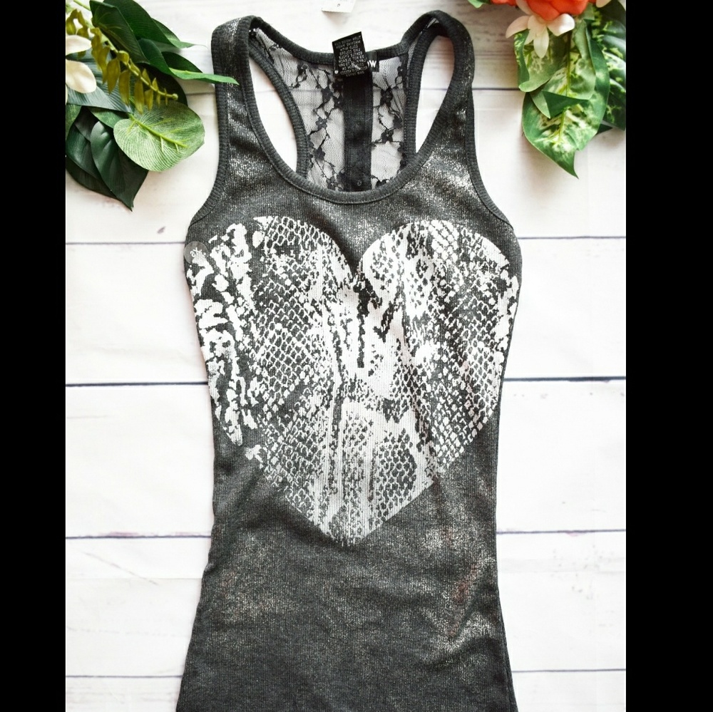 NWT Gray tank top
